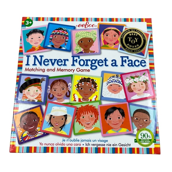 New I Never Forget A Face Matching & Memory Game - Picture 10 of 13